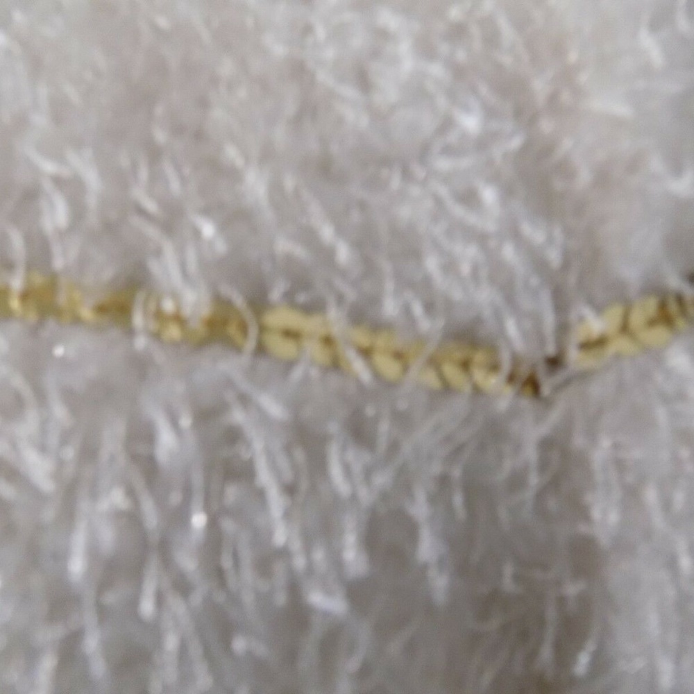 Darling Vivienne Cream Coat w/Gold Sequins, S NEW - Picture 3 of 5